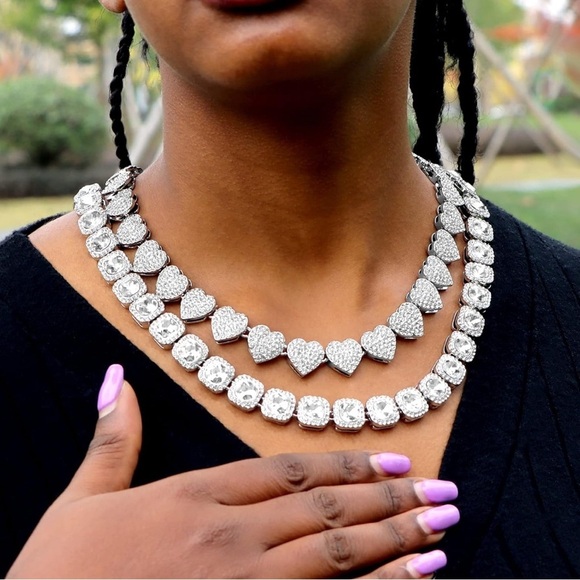 Silver Heart Pendant Necklace - Picture 5 of 6